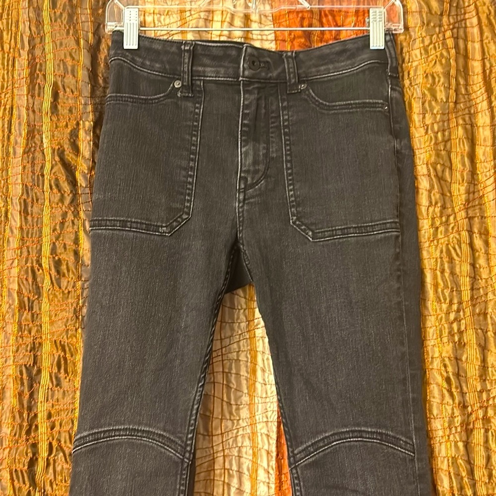 Pilcro & the Letterpress Anthropologie high rise denim leggings - Picture 2 of 11